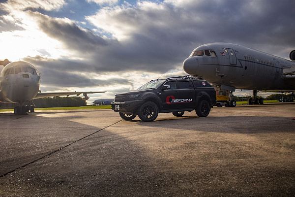 Фото дисков Black Rhino OVERLAND Черный сатин на Ford Ranger T6