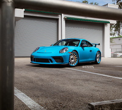 Фото дисков Strasse Wheels SV15T Deep Concave FS на Porsche 911 VII