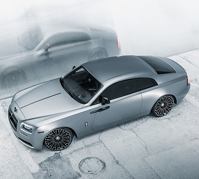 Фото дисков Brixton Forged LX01 на Rolls-Royce Wraith