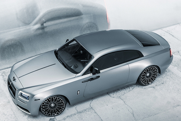 Фото дисков Brixton Forged LX01 Алмазная проточка на Rolls-Royce Wraith