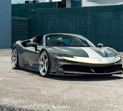 Фото дисков Anrky RS5.3 на Ferrari SF90