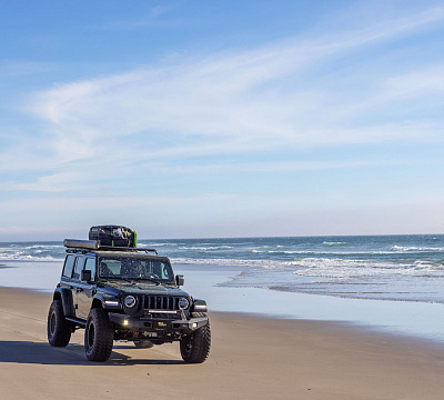 Фото дисков Black Rhino ABRAMS на Jeep Wrangler IV (JL)