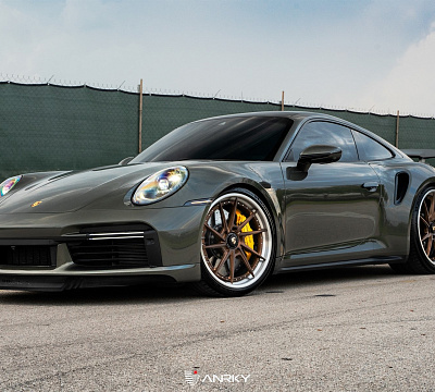 Фото дисков Anrky AN33 на Porsche 911 VIII