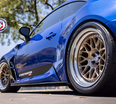 Фото дисков HRE 300 на Subaru BRZ II