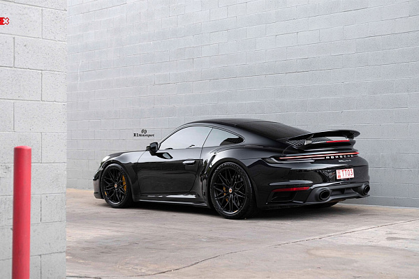 Фото дисков Anrky S1-X1 Черный сатин на Porsche 911 VIII