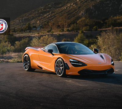 Фото дисков HRE R101 Lightweight на McLaren 720S