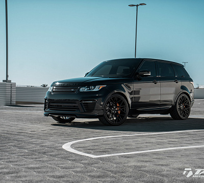 Фото дисков Vossen UV-1 на Land Rover Range Rover Sport II