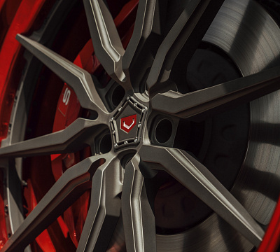 Фото дисков Vossen M-X2 (3-Piece) на Audi Q8