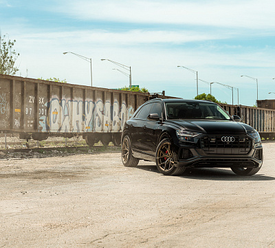 Фото дисков Vossen HF-5 на Audi Q8