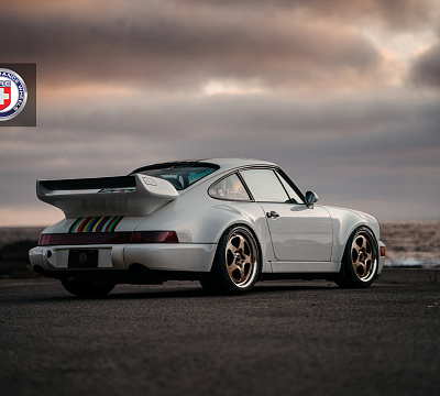 Фото дисков HRE 527 на Porsche 911 III