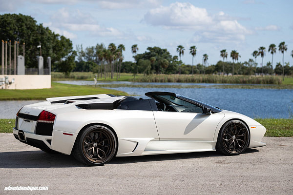 Фото дисков HRE S201H Сатиновая бронза на Lamborghini Murcielago