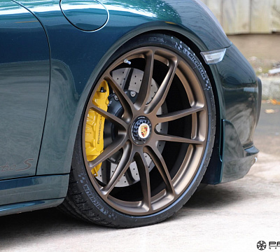 Фото дисков HRE P104 на Porsche 911 VII