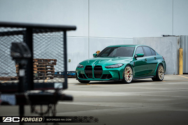 Фото дисков BC Forged HCA165 Сатиновая шампань на BMW 3/M3 (G2x/G80)