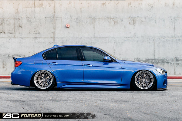 Фото дисков BC Forged HCS21 Глянцевый тонированный лак на BMW 3/M3 (F3x/F80)