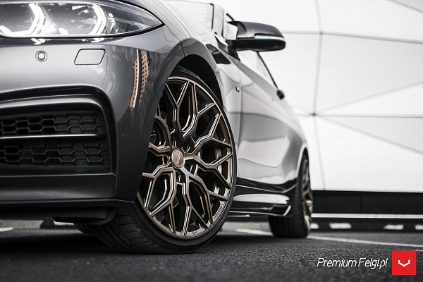 Фото дисков Vossen HF-2 Глянцевая бронза на BMW 2/M2 (F22/F87)