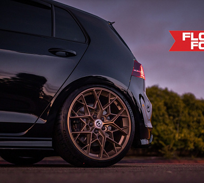 Фото дисков HRE FF10 на Volkswagen Golf VIII