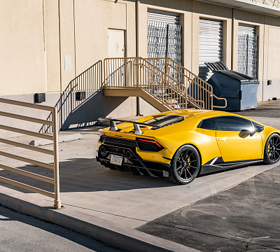Фото дисков Vossen M-X2 на Lamborghini Huracan