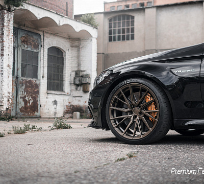 Фото дисков Vossen HF-4T на Mercedes-Benz C-Class (W205)