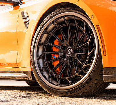 Фото дисков Strasse Wheels SV15FF Deep Concave FS на BMW 3/M3 (G2x/G80)