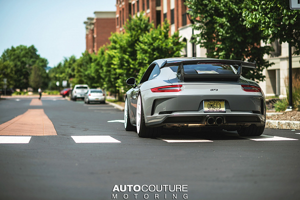 Фото дисков HRE S101 Белый глянец на Porsche 911 VII