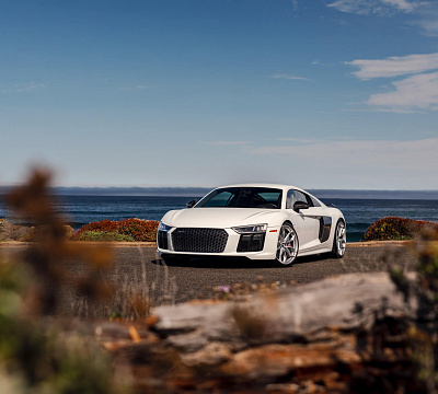 Фото дисков HRE P201 на Audi R8 (4S)