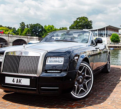 Фото дисков Kahn Split 6 на Rolls-Royce Phantom
