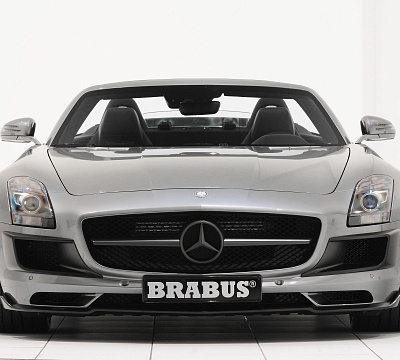 Фото дисков BRABUS Monoblock F (Platinum Edition) на Mercedes-Benz SLS AMG