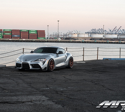 Фото дисков MRR FS06 на Toyota Supra A90