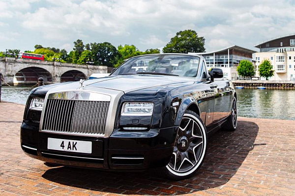 Фото дисков Kahn Split 6  на Rolls-Royce Phantom