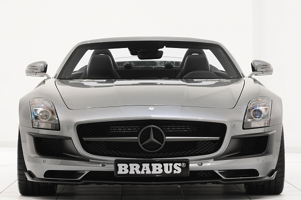 Фото дисков BRABUS Monoblock F (Platinum Edition) Матовый графит на Mercedes-Benz SLS AMG