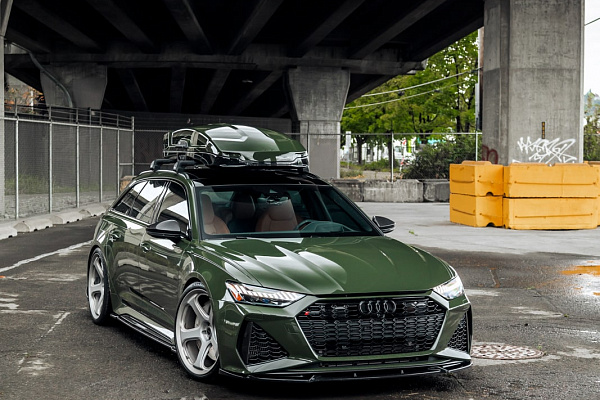 Фото дисков Brixton Forged TR06 Серебро на Audi A/RS 6 (C8)
