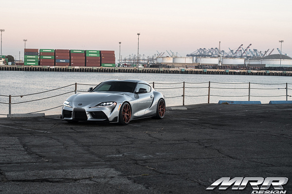 Фото дисков MRR FS06 Сатиновая медь на Toyota Supra A90