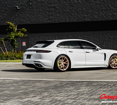 Фото дисков Vossen RS74 на Porsche Panamera II