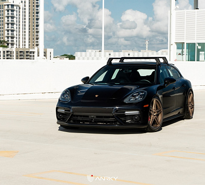 Фото дисков Anrky AN27 на Porsche Panamera III