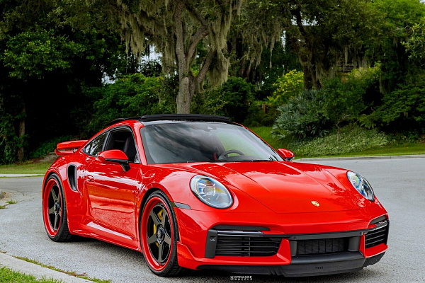 Фото дисков Strasse Wheels S5 Track Другой цвет на Porsche 911 VIII