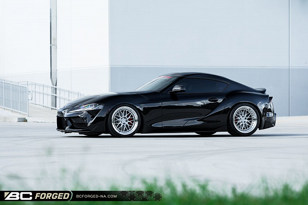 Фото дисков BC Forged LE81 // MLE81 Глянцевый лак на Toyota Supra A90