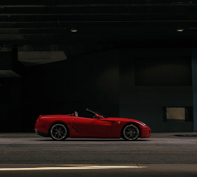 Фото дисков HRE S101 на Ferrari 599