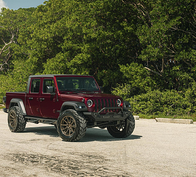 Фото дисков Vossen HF-3 на Jeep Gladiator II (JT)