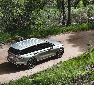Фото дисков Vossen HF-5 на Lincoln Aviator II