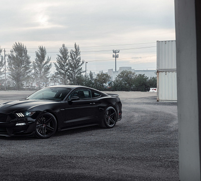 Фото дисков Vossen VFS-5 на Ford Mustang VI