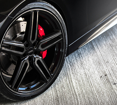 Фото дисков Vossen HF-1 на Mercedes-Benz S-Class (W222, C217)