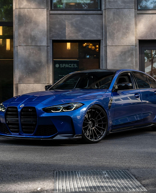 Фото дисков ST22.2 Черный сатин на BMW 3/M3 (G2x/G80)