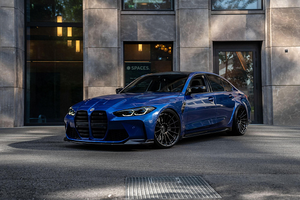 Фото дисков ST Wheels ST22.2 Черный сатин на BMW 3/M3 (G2x/G80)