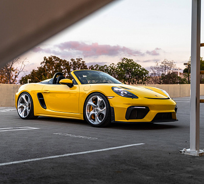Фото дисков HRE 522M на Porsche Boxster IV