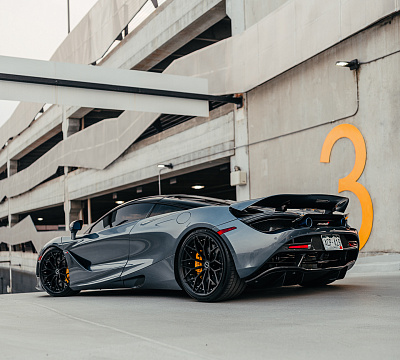 Фото дисков Brixton Forged CM6-R на McLaren 720S