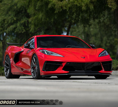 Фото дисков BC Forged RZ21 на Chevrolet Corvette C8