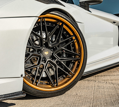 Фото дисков Vossen EVO-5R (3-Piece) на Audi R8 (4S)