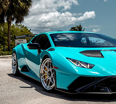 Фото дисков Anrky AN36 на Lamborghini Huracan