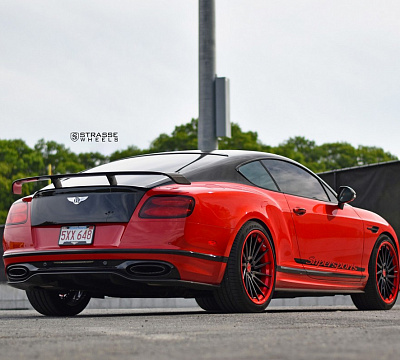 Фото дисков Strasse Wheels SV15T Deep Concave FS на Bentley Continental GT II