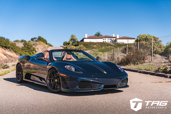 Фото дисков HRE R101 Lightweight Сатиновая бронза на Ferrari F430